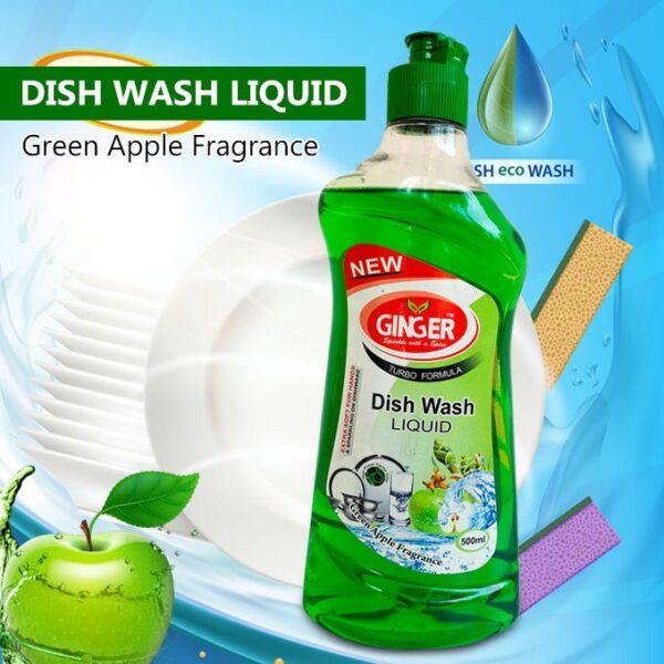 Dish Wash Liquid (Green Apple Fragrance)