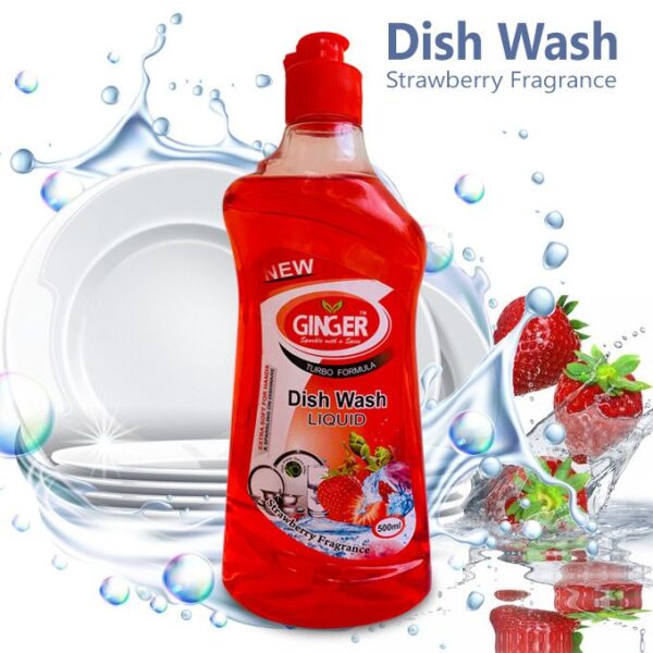 Dish Wash Liquid (Strawberry Fragrance)