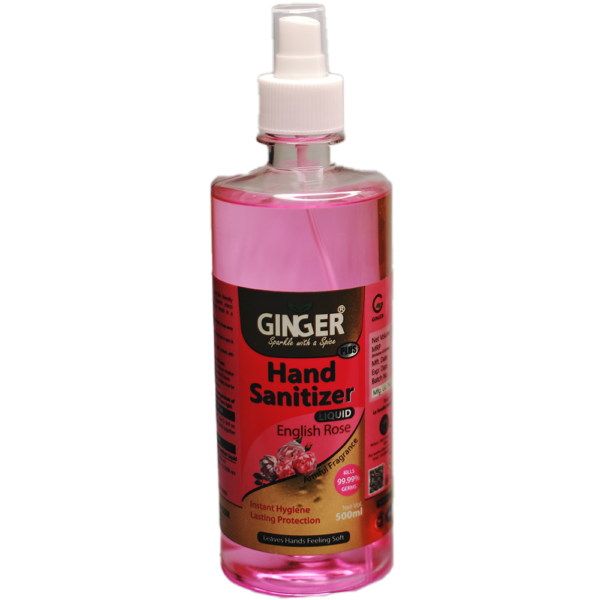 Hand Sanitizer 500ml English Rose Flavor