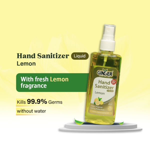 Hand Sanitizer 100ml Lemon Flavor - Image 3